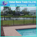 Flat top corrugated metal fence panels / Aluminum swimming pool fence